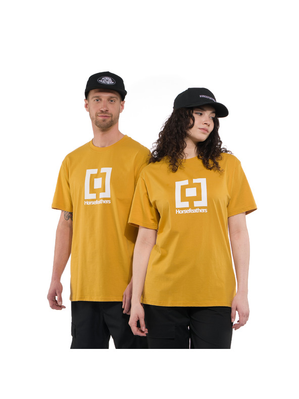 Horsefeathers Tričko Base žlté HORSEFEATHERS