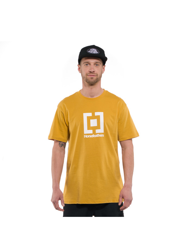 Horsefeathers Tričko Base žlté HORSEFEATHERS