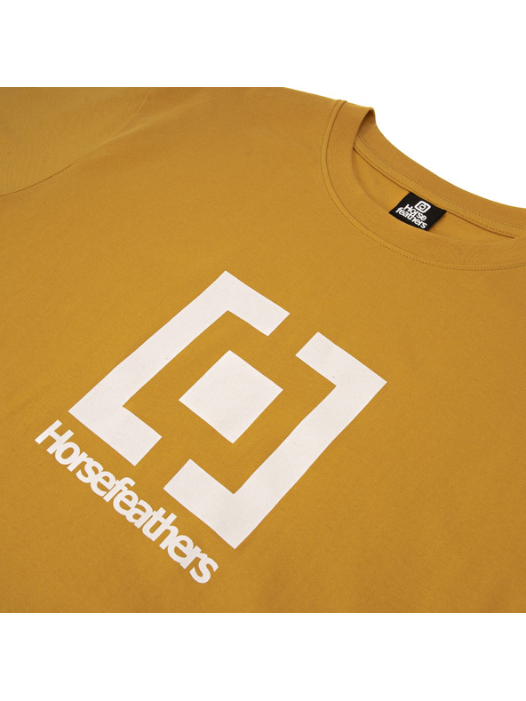 Horsefeathers Tričko Base žlté HORSEFEATHERS