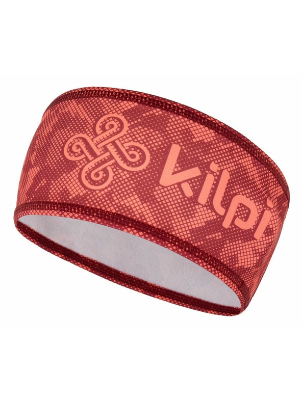 Kilpi Bežecká čelenka Kilpi BANDI-U Tmavočervená