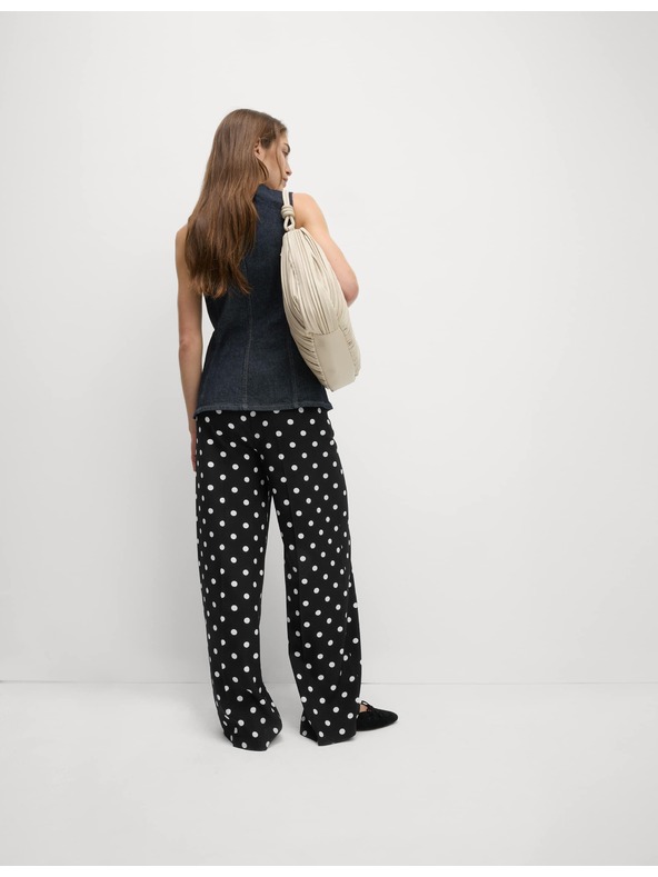 Marks & Spencer Nohavice so širokými nohavicami so zvieracím vzorom Marks & Spencer