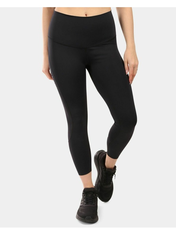 Kilpi Dámske fitness legíny Kilpi RIVIAN-W, s funkciou OPTI-DRY Čierna