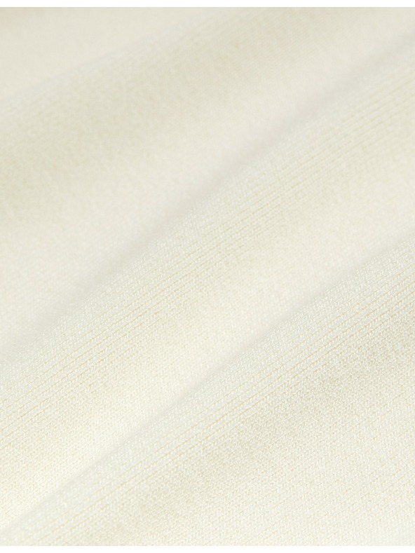 Marks & Spencer Pletená vesta s okrúhlym výstrihom Marks & Spencer smotanová