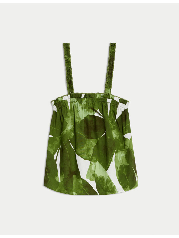 Marks & Spencer Tielko z čistej bavlny na ramienka s potlačou Marks & Spencer