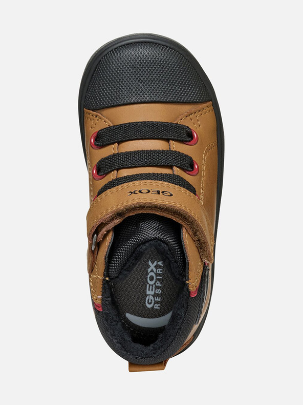 Geox Žlté chlapčenské tenisky Geox Gisli