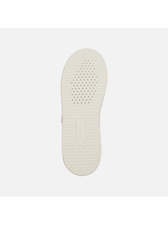 Geox Biele dievčenské tenisky Geox Eclyper