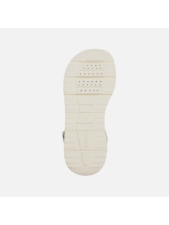 Geox Krémové dievčenské sandále Geox Kodette
