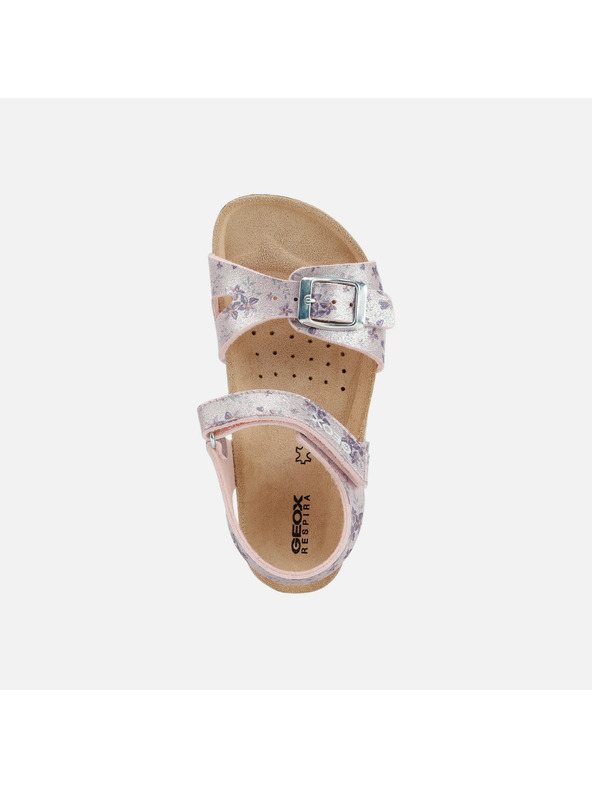 Geox Ružové dievčenské sandále Geox Adriel