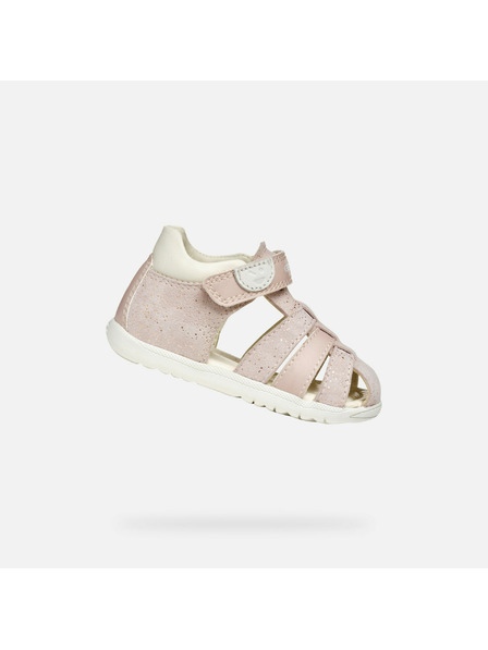 Geox Dievčenské prvé kroky Geox Macchia Pink