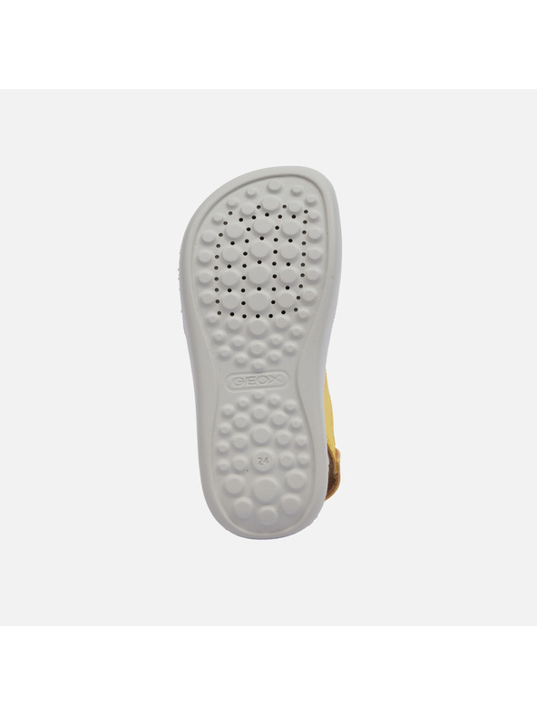 Geox Žlté dievčenské sandále Geox Lightfloppy