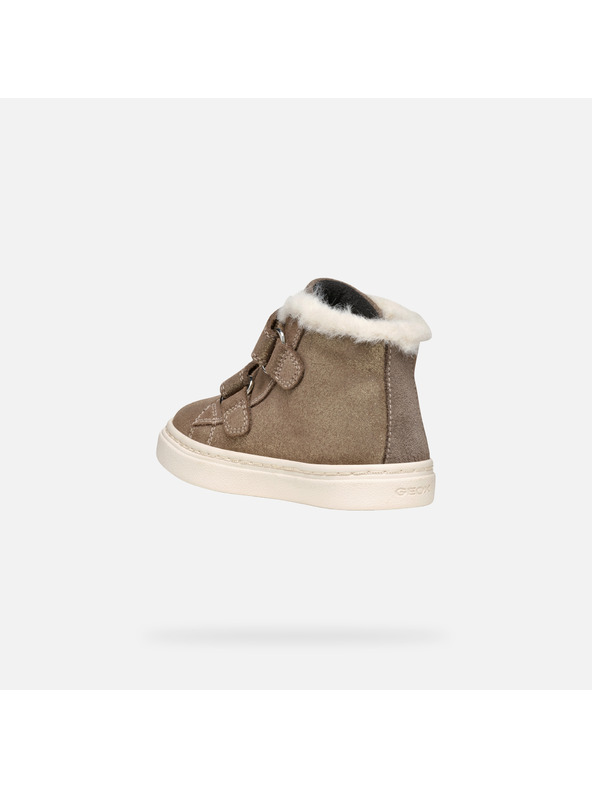 Geox Sivé dievčenské tenisky Geox Nashik Wpf