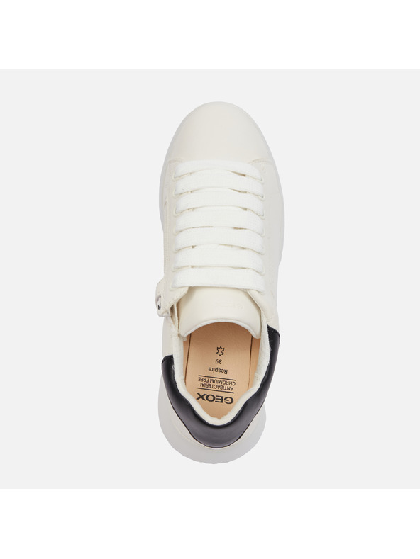 Geox Biele dievčenské tenisky Geox Puffypop