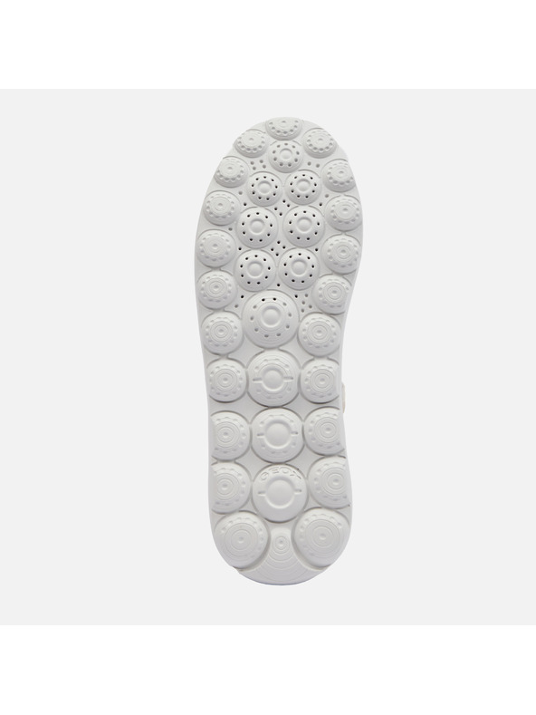 Geox Biele dievčenské tenisky Geox Puffypop