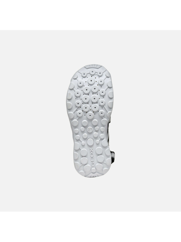 Geox Sivé chlapčenské sandále Geox Vaniett