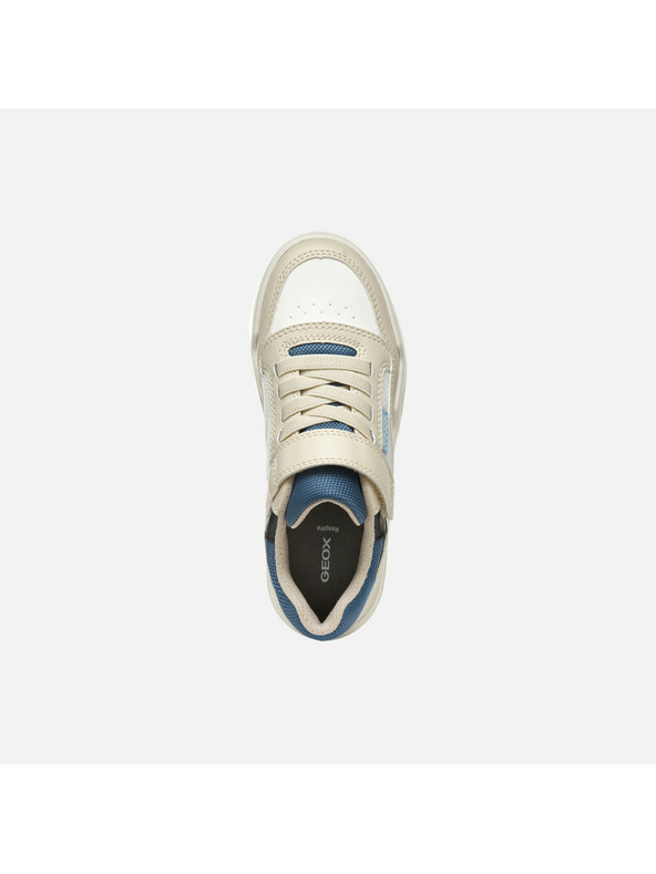 Geox Béžové chlapčenské tenisky Geox Perth