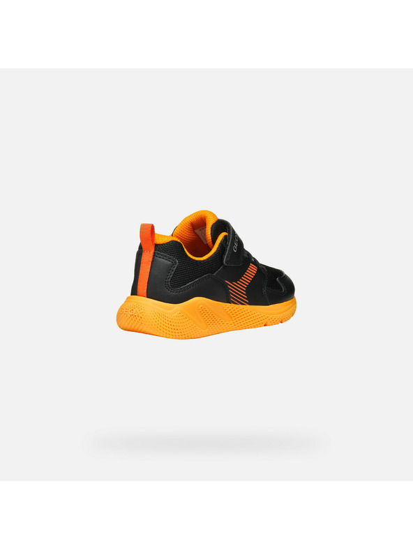 Geox Čierne chlapčenské tenisky Geox Sprintye