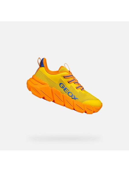 Geox Žlté chlapčenské tenisky Geox Flexyper Fast