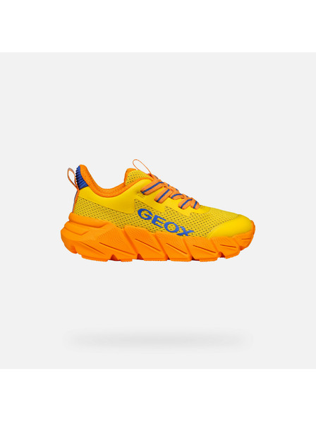 Geox Žlté chlapčenské tenisky Geox Flexyper Fast