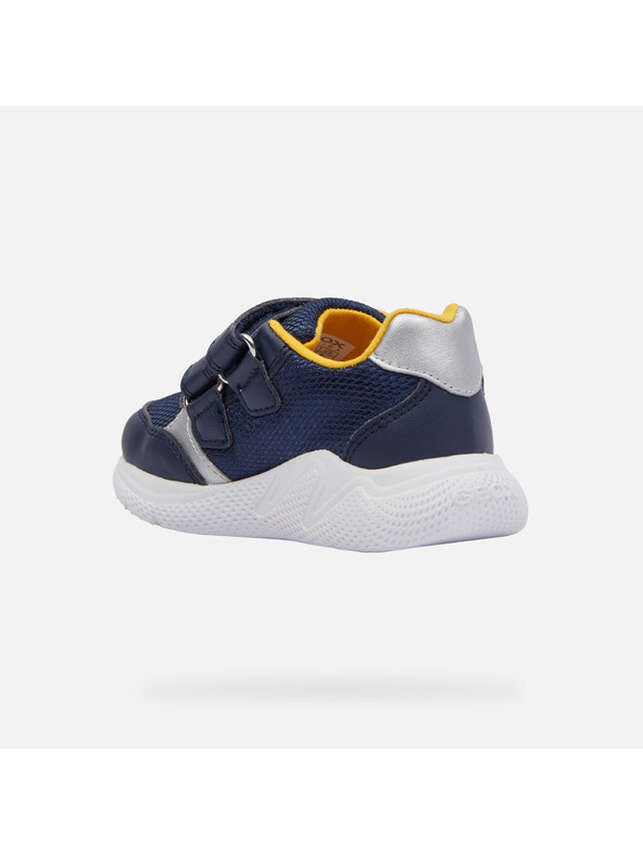 Geox Tmavomodré chlapčenské tenisky Geox Sprintye