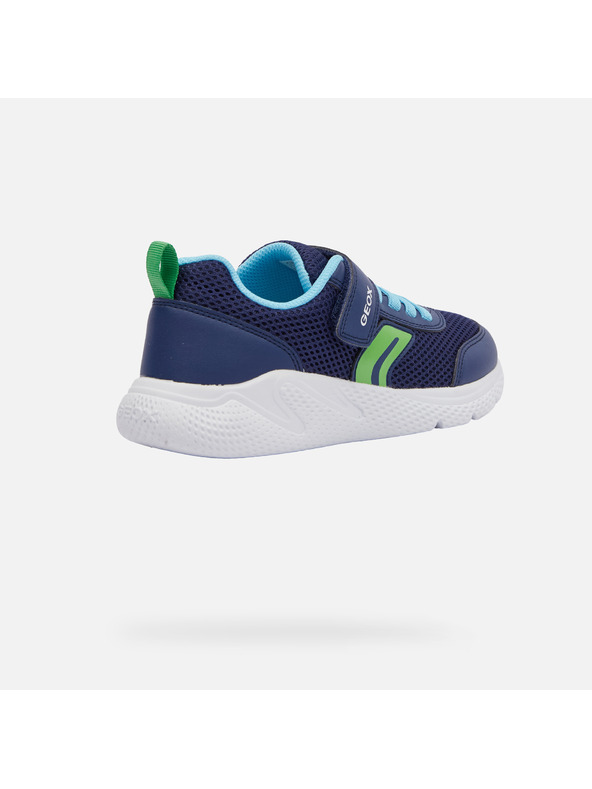 Geox Tmavomodré chlapčenské tenisky Geox Sprintye