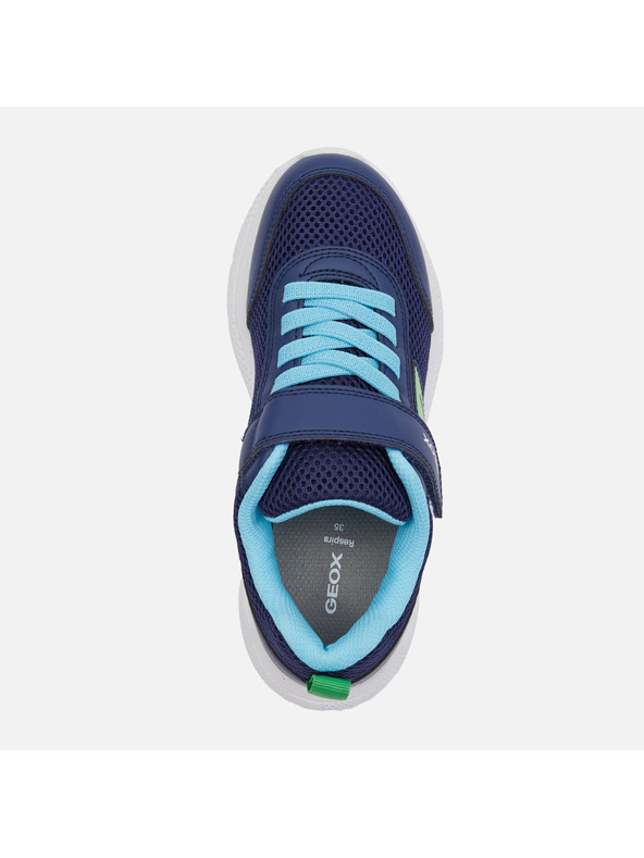 Geox Tmavomodré chlapčenské tenisky Geox Sprintye