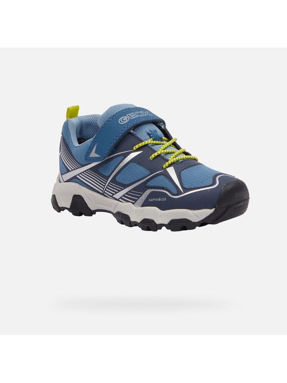 Geox Modré chlapčenské tenisky Geox Magnetar B ABX