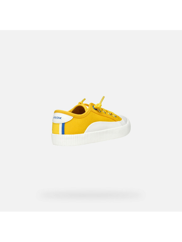 Geox Žlté chlapčenské tenisky Geox Tippeste