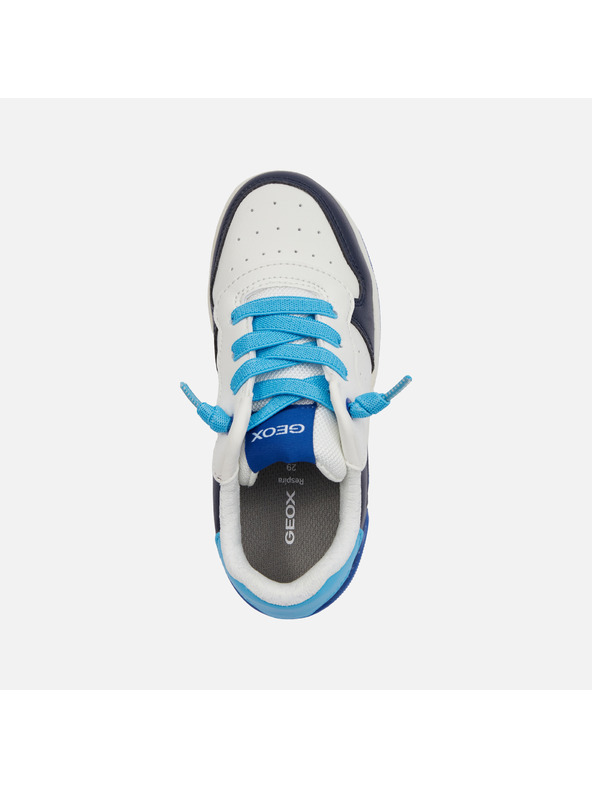 Geox Biele chlapčenské tenisky Geox Washiba