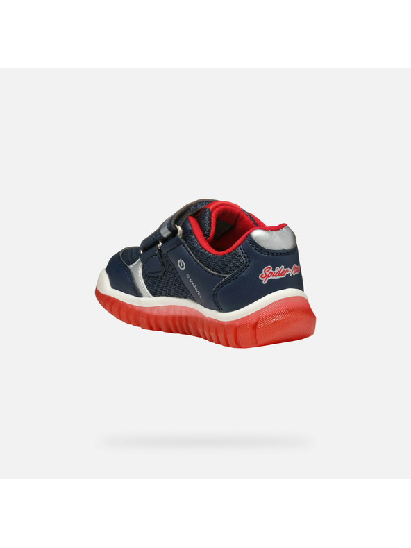 Geox Tmavomodré chlapčenské tenisky Geox Lightyloo