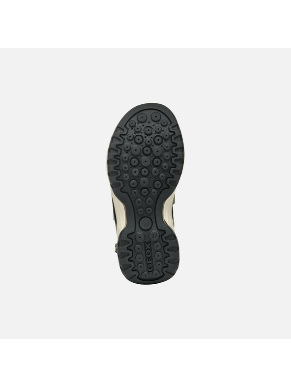 Geox Tmavozelené chlapčenské sandále Geox Borealis