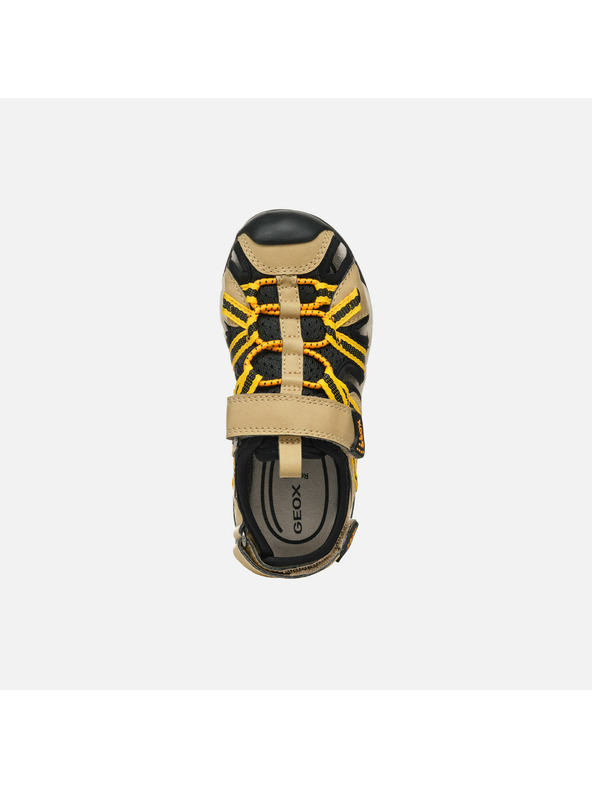 Geox Béžové chlapčenské sandále Geox Borealis