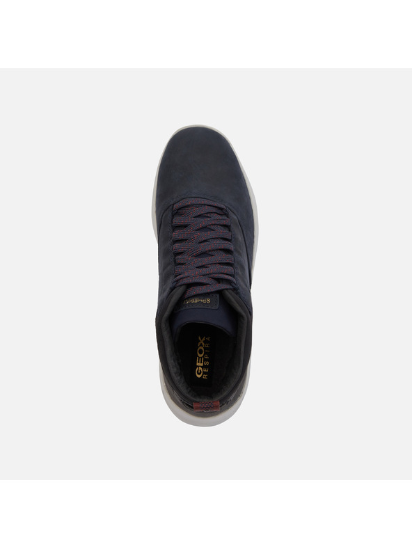 Geox Tmavomodré pánske členkové topánky Geox Spherica 4x4 B Abx