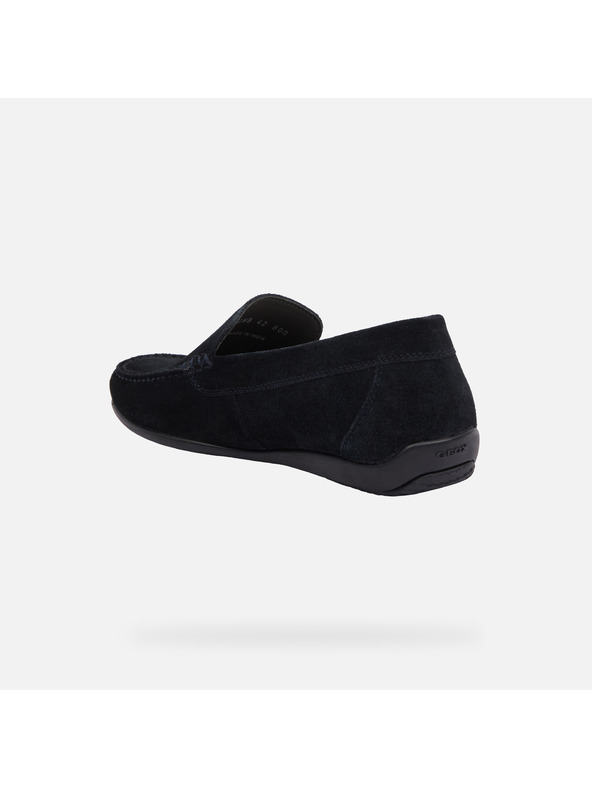 Geox Tmavomodré pánske mokasíny Geox Ascanio