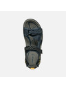 Geox Tmavomodré pánske sandále Geox Terreno + Grip
