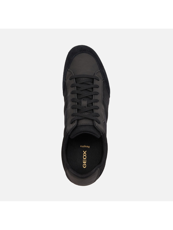 Geox Čierne pánske tenisky Geox Ravex