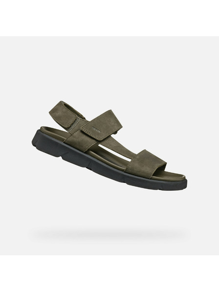 Geox Khaki pánske tenisky Geox XAN2S