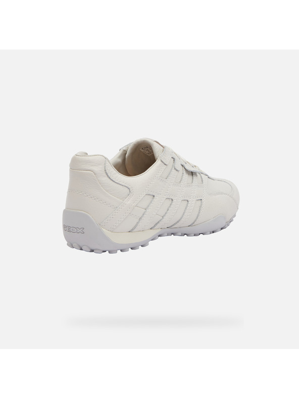 Geox Biele pánske tenisky Geox Snake Original