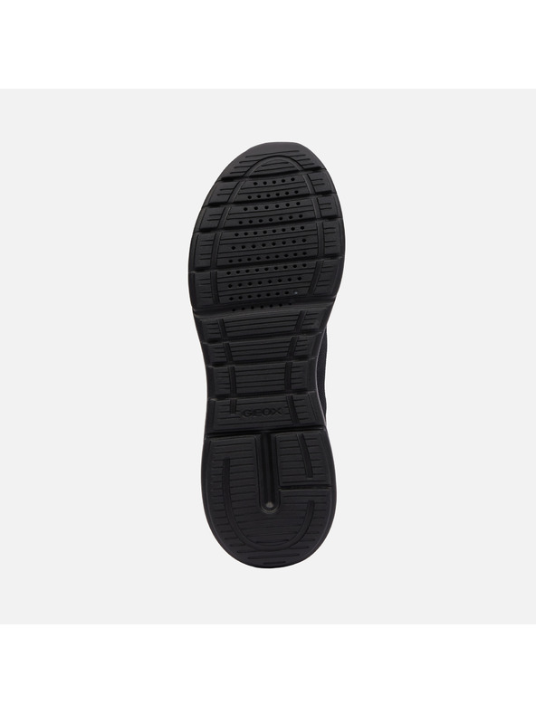 Geox Čierne pánske tenisky Geox Klaiver