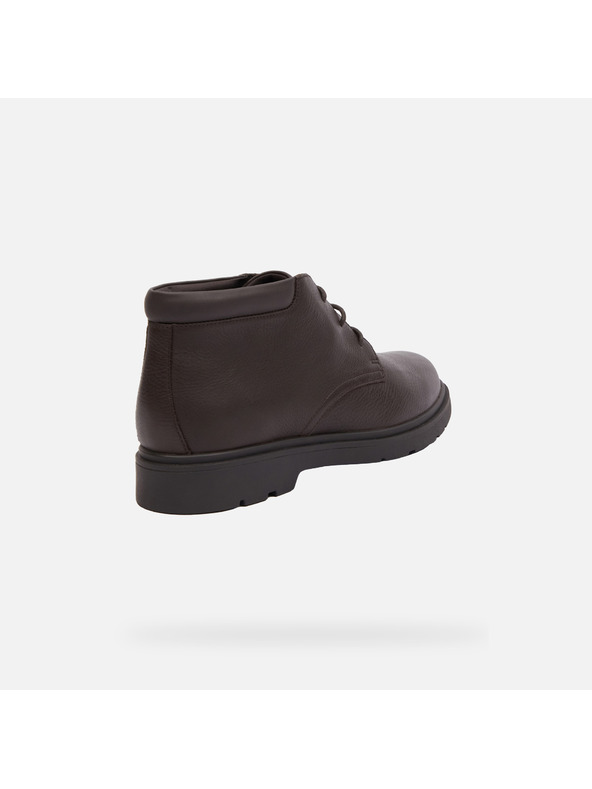 Geox Hnedé pánske členkové topánky Geox Spherica EC1