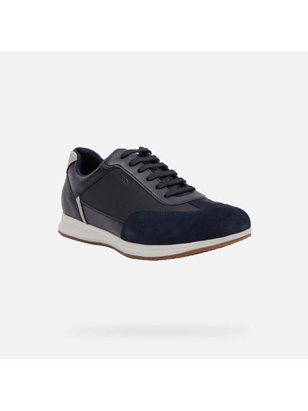 Geox Tmavomodré pánske tenisky Geox Avery