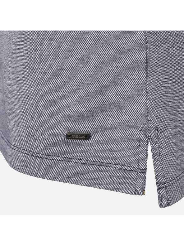 Geox Šedá pánska polokošeľa Geox