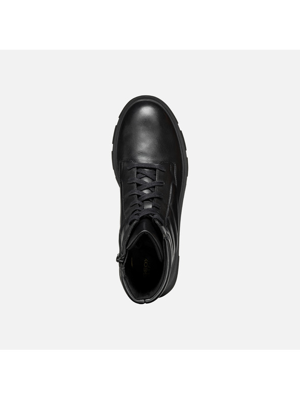 Geox Čierne dámske členkové topánky Geox Vilde