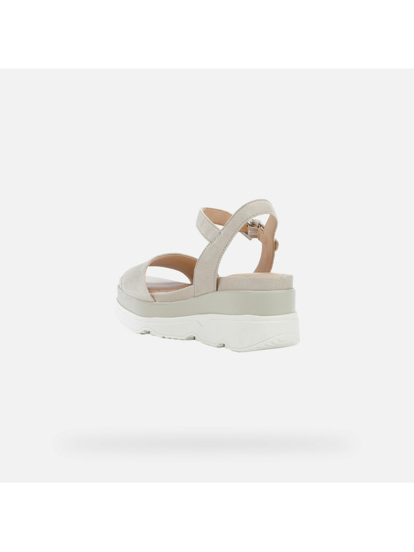 Geox Béžové dámske sandále Geox Gardenia