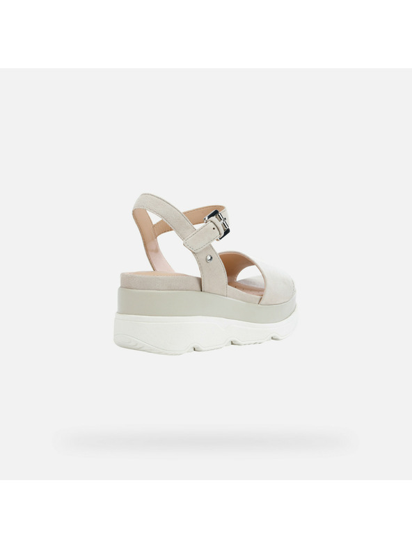 Geox Béžové dámske sandále Geox Gardenia