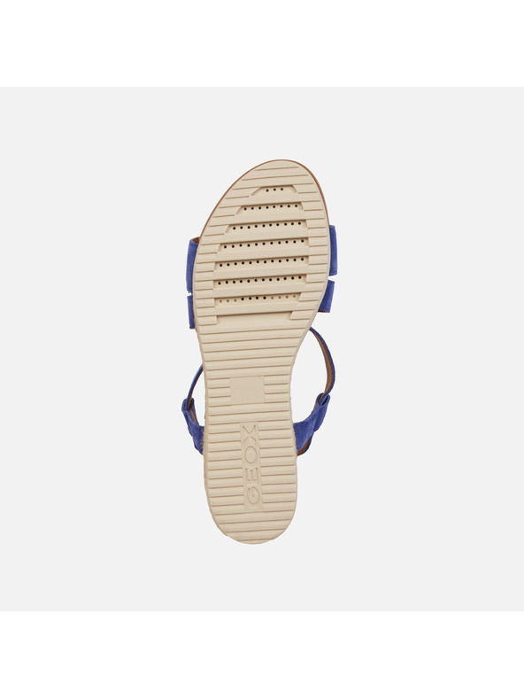 Geox Modré dámske sandále Geox Ischia Corda