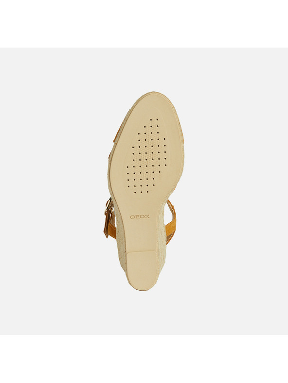 Geox Žlté dámske sandále Geox Gelsa Low