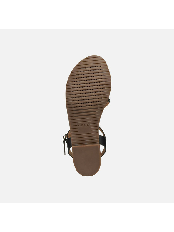 Geox Čierne dámske sandále Geox Sozy Plus