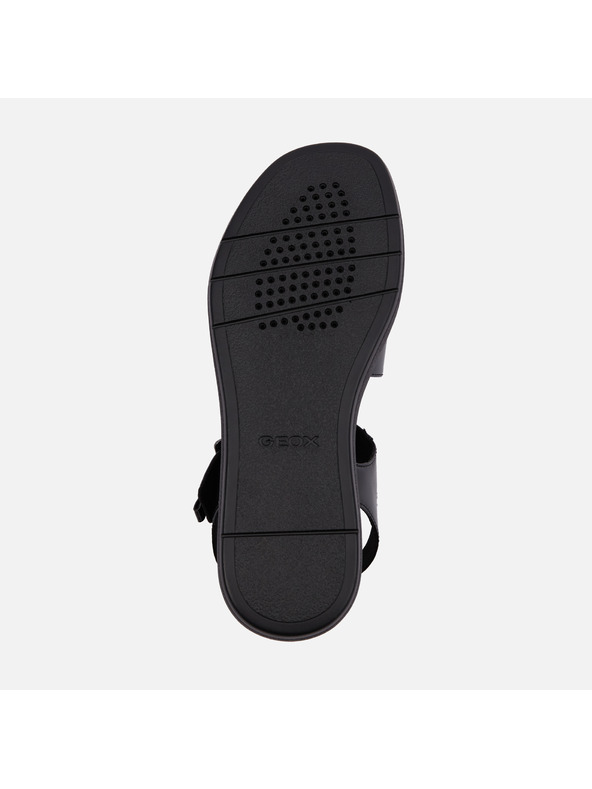 Geox Čierne dámske sandále Geox Camalei