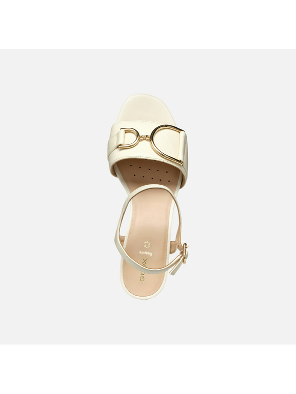 Geox Krémové dámske sandále Geox Neeraklia 50