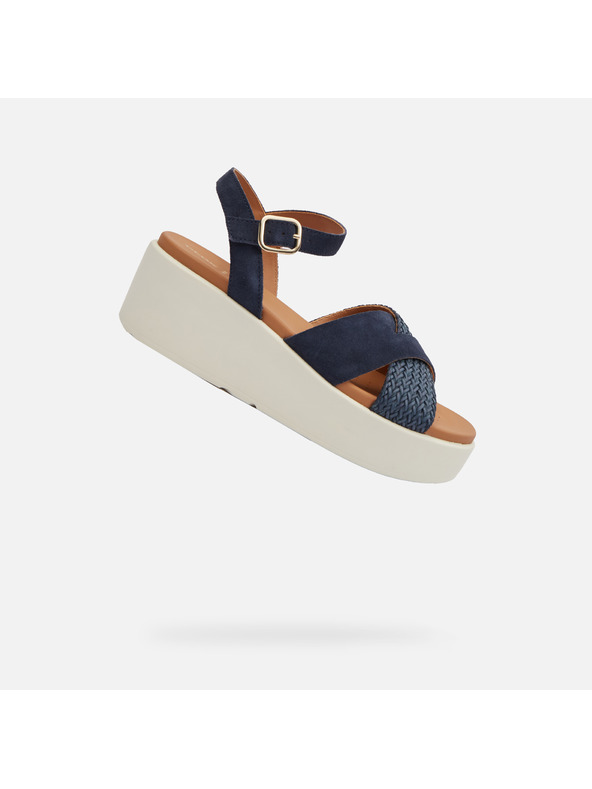 Geox Tmavomodré dámske sandále Geox XAN2.2S
